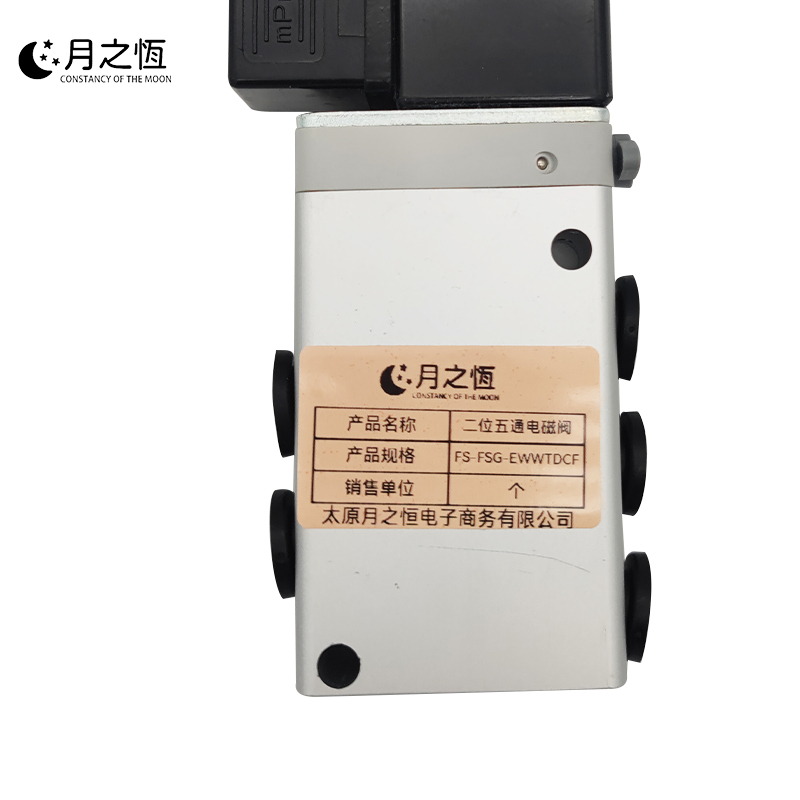 月之恒二位五通电磁阀FS-FSG-EWWTDCF个高清大图