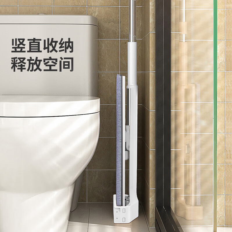 佳帮手 免手洗拖把家用一拖净干湿两用懒人墩地拖布 36cm平板拖把共4块布 1套高清大图