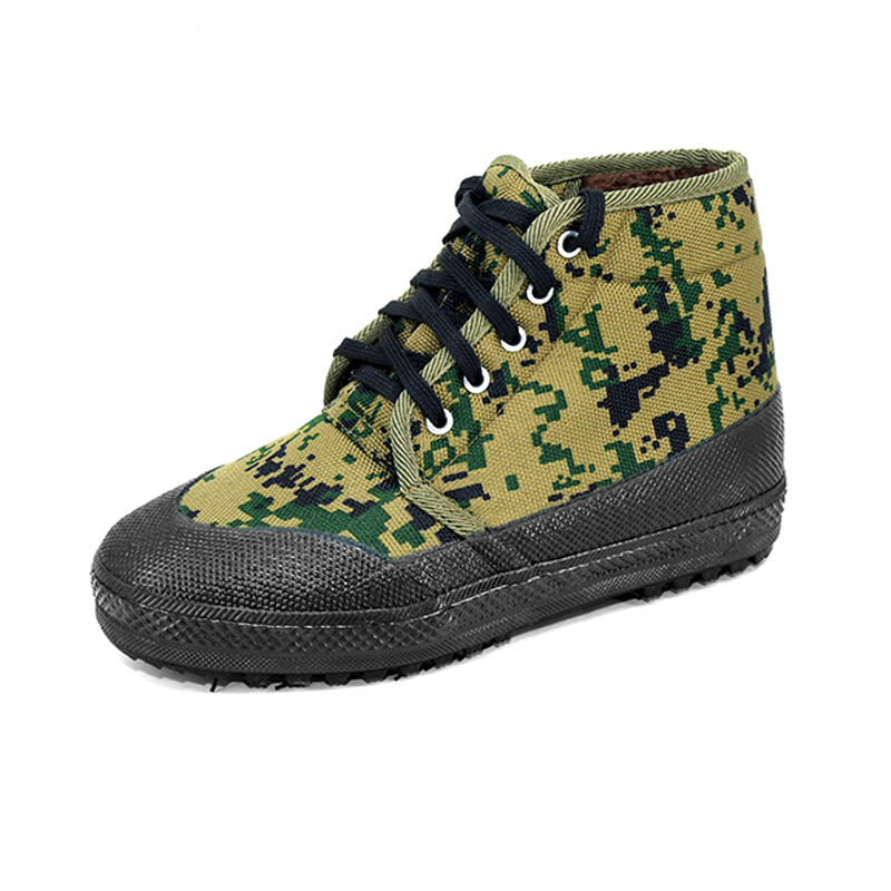 REXIN 保暖劳保鞋 高帮防寒鞋 防滑耐磨冬季作训棉鞋 高帮高清大图