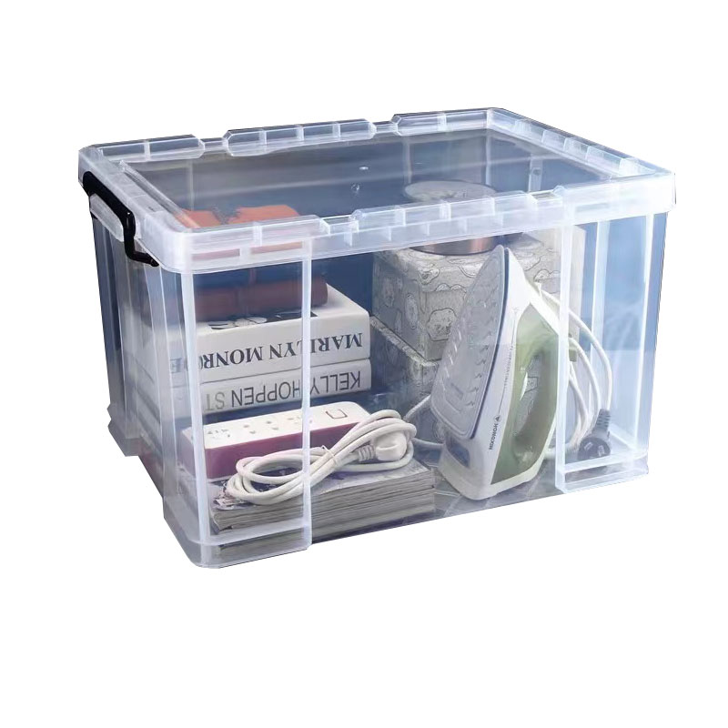 历途科技 透明收纳箱 61*43*33CM高清大图