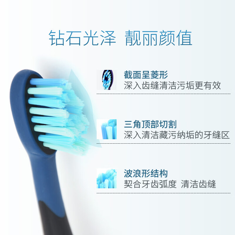 西屋(WESTINGHOUSE) WT-507 电动牙刷成人声波震动牙刷 情侣款电动牙刷 蓝高清大图
