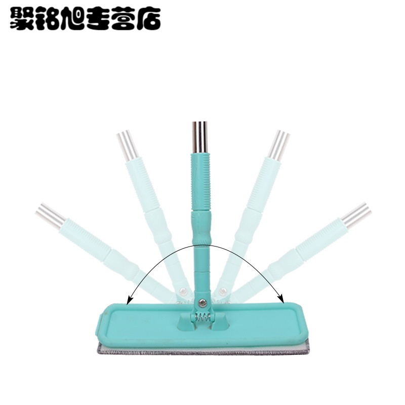 平板拖把家用木地板瓷砖地拖懒人拖把伸缩钢杆墩布干湿两用吸水清洁用品工具拖把