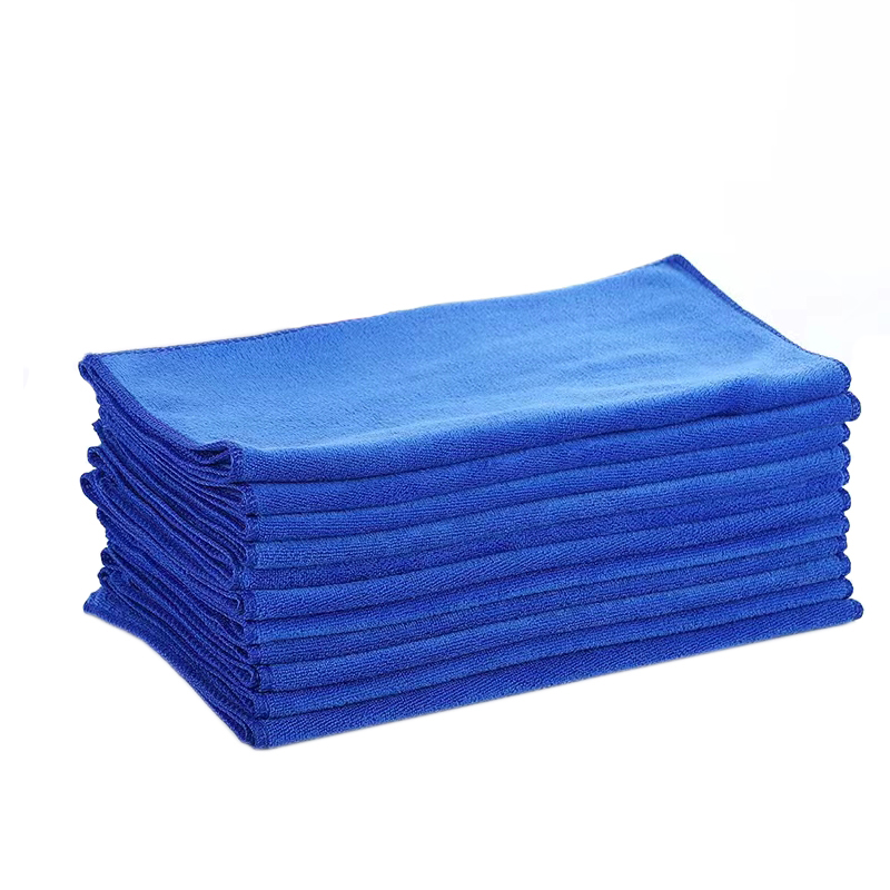 炯毅 多用途清洁抹布擦玻璃搞卫生厨房地板抹布 酒店物业清洁抹布 吸水抹布 30cm*30cm 条高清大图