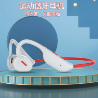 S.Wear V7骨传导蓝牙耳机 无线挂耳式蓝牙5.3跑步运动降噪 不入耳久戴不痛超长待机手机耳机带麦不塞耳防水防汗白色