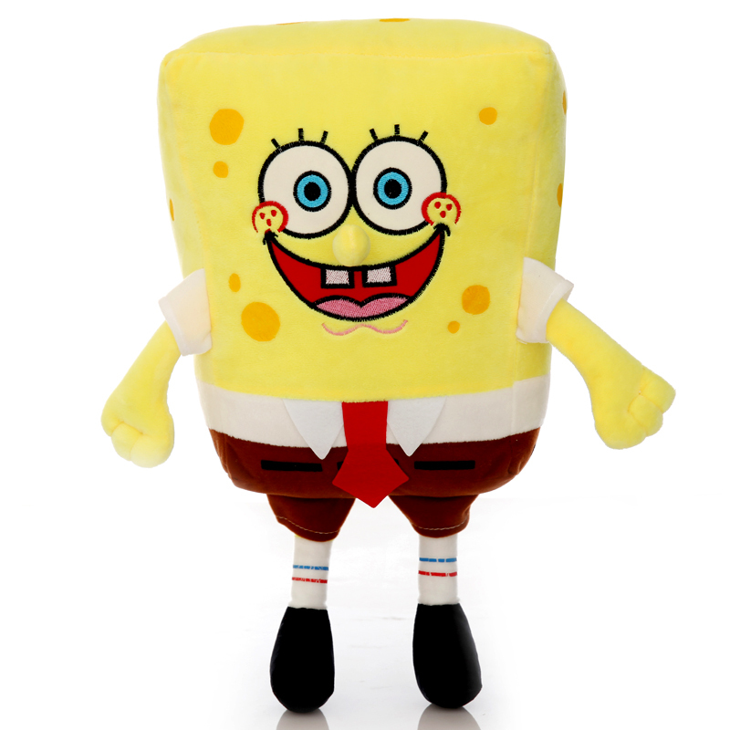 新品直营毛绒玩偶抱枕海绵宝宝大号创意超萌男玩具公仔压床布娃娃情人