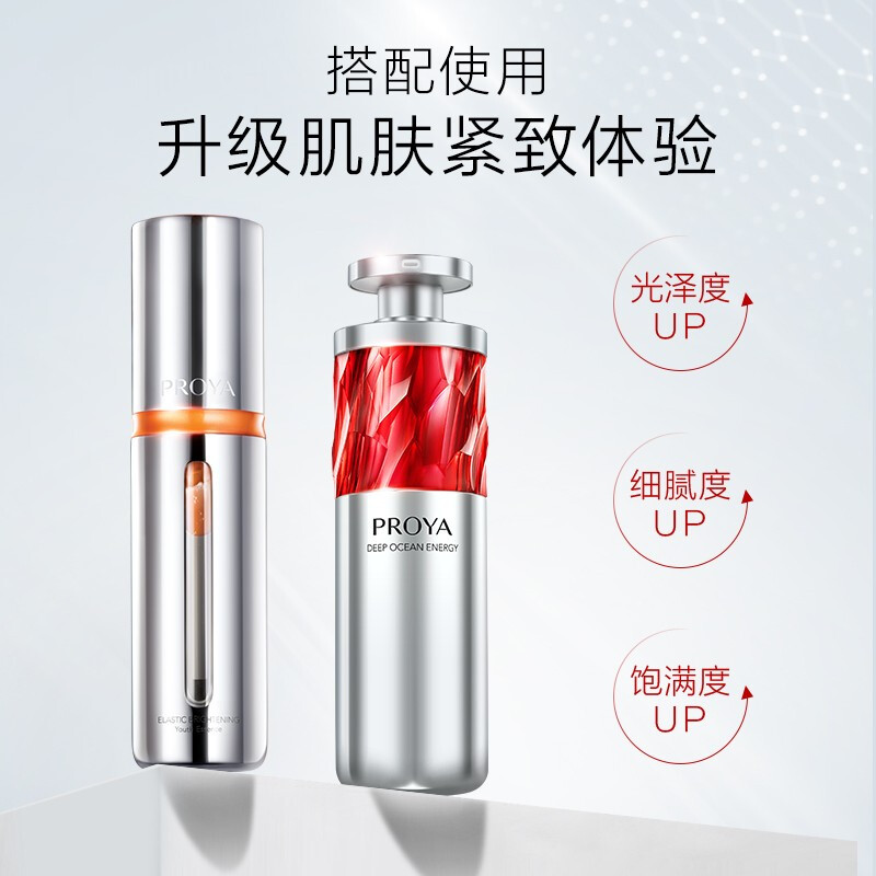 (PROYA)珀莱雅套装组合 早C晚A组合 双抗精华30ml+红宝石精华30ml 保湿补水 新老款随机发高清大图