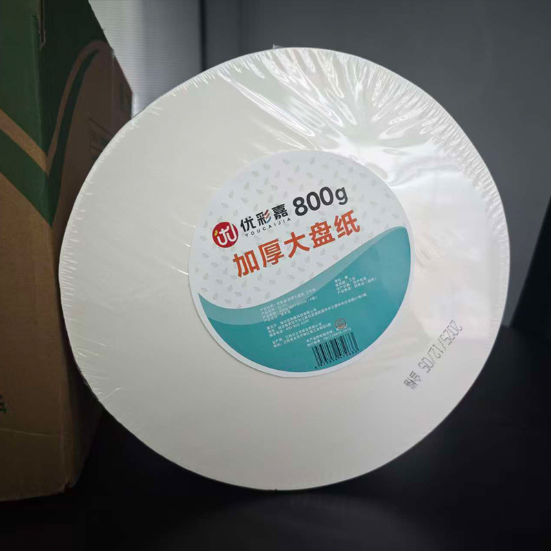 优彩嘉 大盘纸 800g 加宽加厚 12卷 DPZ01 箱高清大图