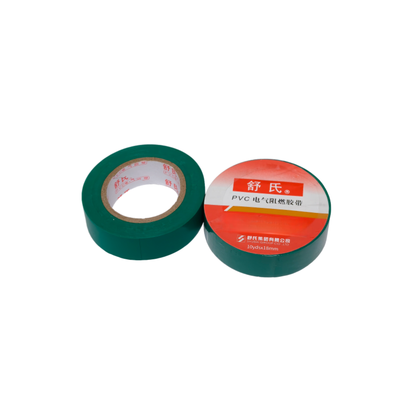 舒氏 PVC电气阻燃胶带 10yds*18mm绿色 卷高清大图