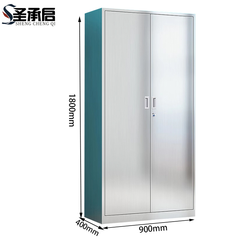 圣承启 不锈钢药品柜 五层 台高清大图