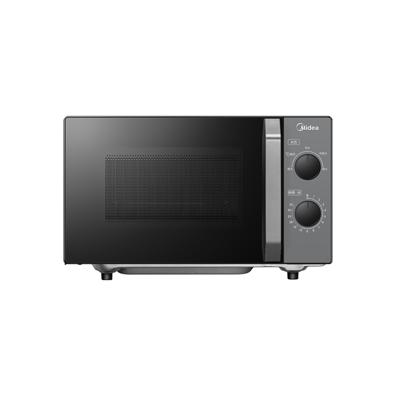 美的(Midea)微波炉家用18升微波加热平板速热智能微烤温度感应微波烤炉 PM20A3