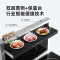 欧诚集成灶 电磁炉电陶炉蒸烤箱消毒柜集成烹饪体感飓风一体灶双层置物L22-1一电一陶 +左蒸烤右消毒