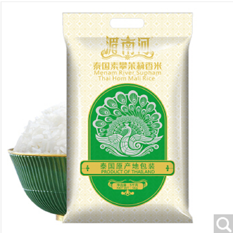 湄南河MENAM RIVER 泰国茉莉香米 5kg 泰国原装进口