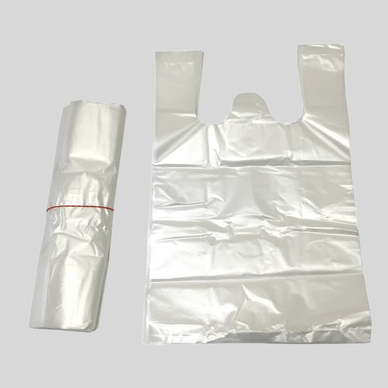 博伊畅 26#打包袋 白色塑料袋打包方便袋手提式一次性透明袋子卖菜袋子 20*30CM 4000个/件高清大图
