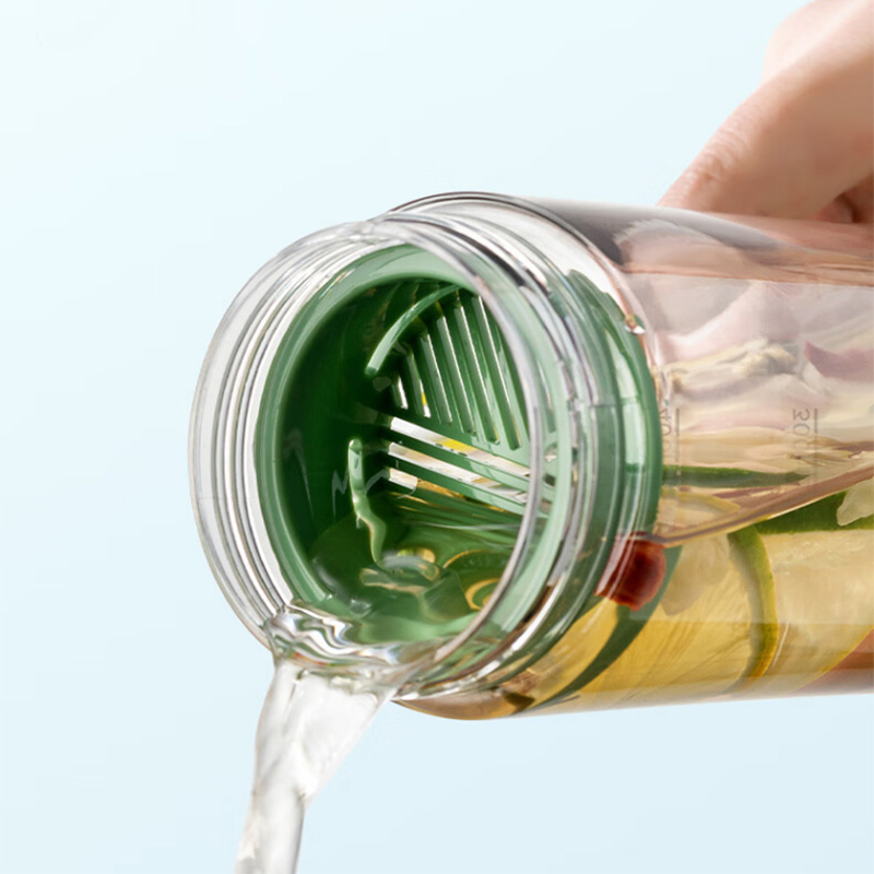 苏泊尔塑料杯510ml随行大容量便携抹茶绿KC51HB10高清大图