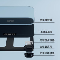 奥克斯体重秤家用小型耐用精准充电电子秤测人体高精准体脂称重秤