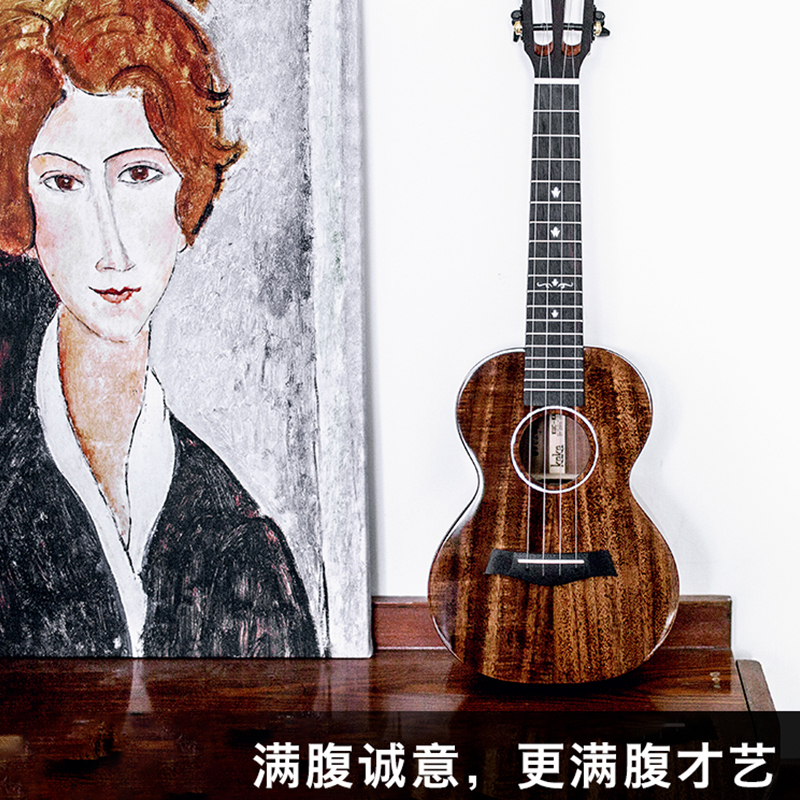 KAKA卡卡 KUC-KADS全单板相思木尤克里里 乌克丽丽ukulele23英寸迷你小吉他高清大图