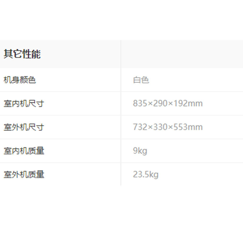 格力(GREE)凉之悦 1.5匹 KFR-35GW/(35592)FNhAe-B3 挂式空调