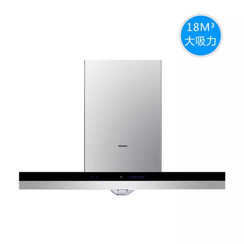 西门子LC48FK955W 欧式触控式飓风抽油烟机自清洁蒸饭柜高清大图