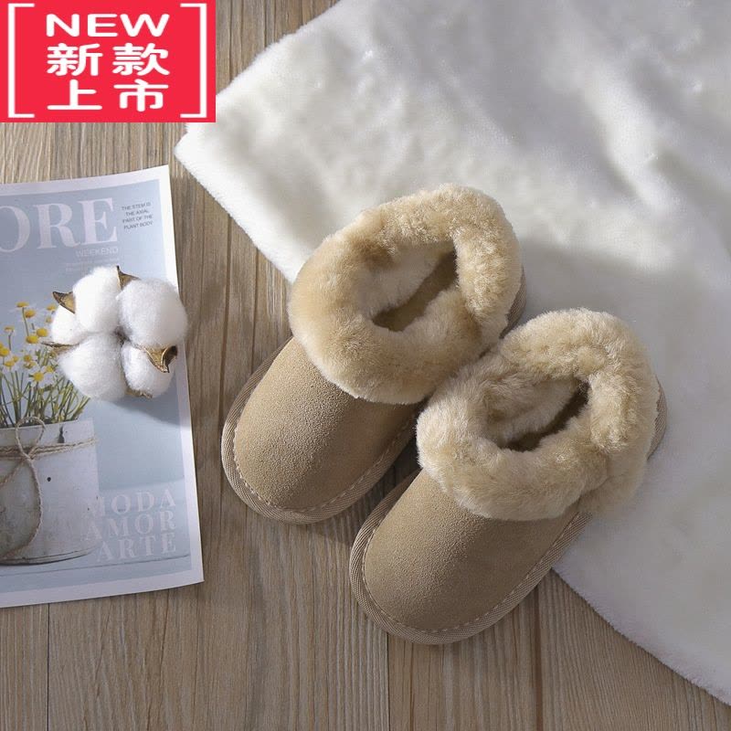 可莉允儿童雪地靴冬季新款女童棉鞋软底大棉宝宝短靴加绒加厚雪地棉图片