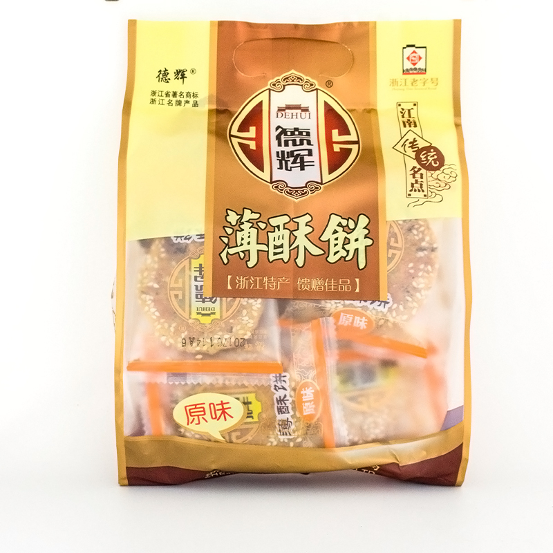 德辉薄酥饼200g原味视频