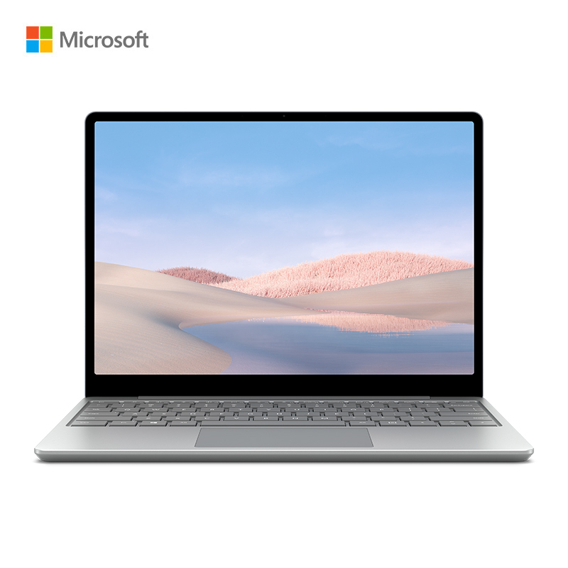 微软Surface Laptop Go 超薄本 触控轻薄本 亮铂金12.4英寸i5-1035G1 8G 256G固态硬盘 3:2高色域 全面屏 指纹识别 微软笔记本电脑轻薄本