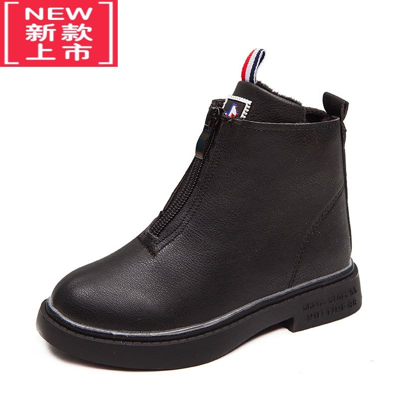 可莉允女童马丁靴英伦风2022新款儿童靴子春秋单靴小女孩公主靴宝宝短靴图片