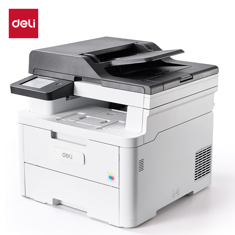 得力CM2600ADN彩色激光打印机复印扫描一体机家用小型学生家庭A4复印机多功能商用办公室专用 CM2600ADN彩色激光机(26页/分钟)高清大图