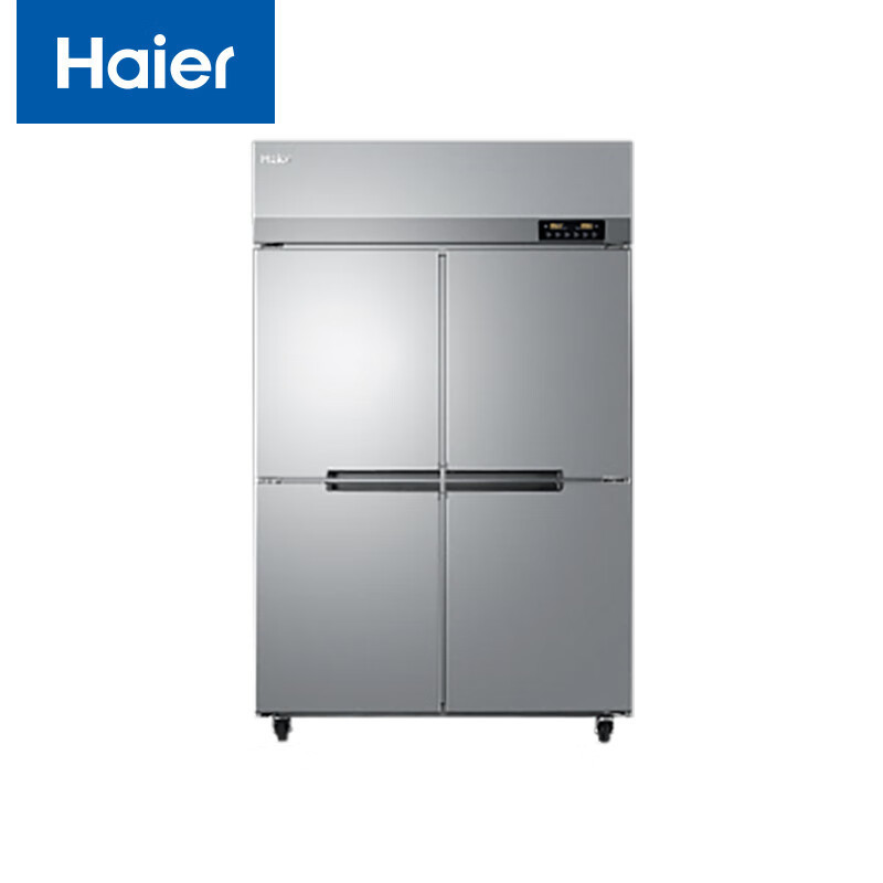 海尔 SL-880C2D2N 商用冰箱冷柜 900升四门大容量 冷藏冷冻双温区双压缩机双系统风循环一级能效