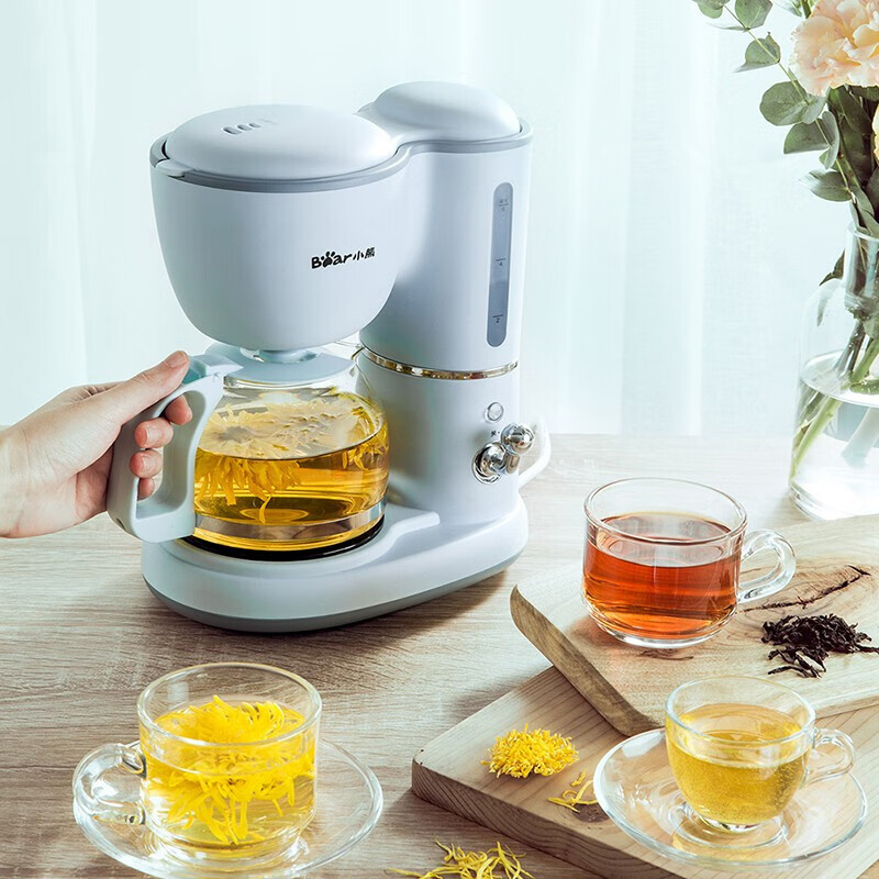 小熊咖啡机家用美式滴漏式全自动咖啡机蓝色0.6L KFJ-A06K1高清大图