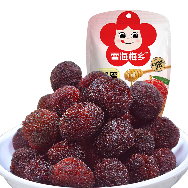 雪海梅乡 蜂蜜杨梅 95g*3袋装 果脯蜜饯休闲零食