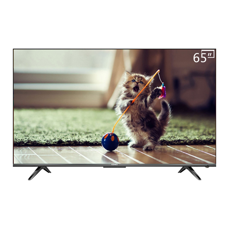 康佳65g5u65英寸4k超高清智能网络智慧全面屏液晶电视机75黑色官方