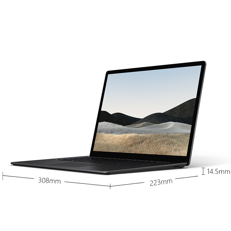 微软Surface Laptop 4 英特尔11代i5 8G+512G固态硬盘 笔记本电脑 典雅黑 13.5英寸触屏 金属键盘 Win10系统 微软笔记本电脑轻薄本 苏宁自营