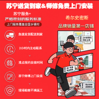 希尔史密斯一级能效60升快速热3000W储水式电热水器电家用浴室洗澡扁桶双胆加热增大容量 [免费上门安装 出水智能断电]
