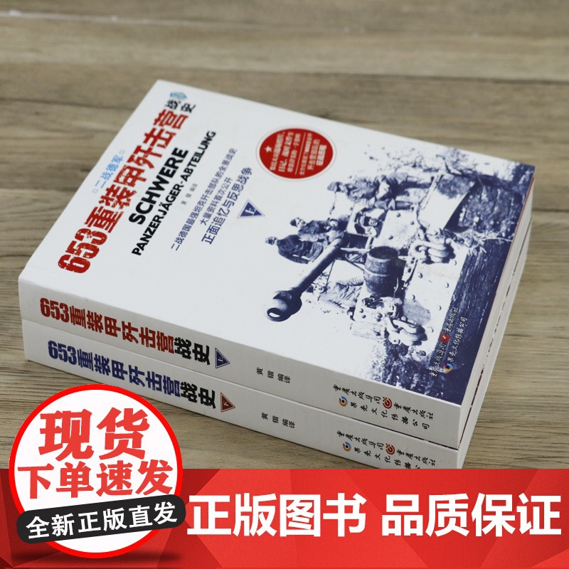 二战德军:653重装甲歼击营战史 德国坦克歼击部队陆军第197突击炮营作战指挥全景侦察兵503重装甲营战史坦克曝光实战指高清大图