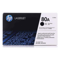 惠普(HP) CF280A 黑色硒鼓 80A (适用HP LaserJetPro 400 M401/m425系列打印机)