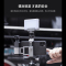 火豹手机夹口袋云台相机拓展支架适用于dji灵眸Osmo Pocket手机固配件手持vlog迷你桌面三脚架 银色便携手机座