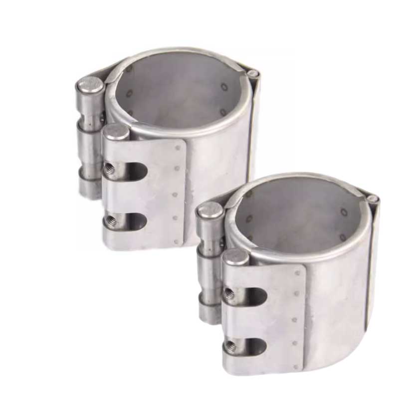 美瑞欧 不锈钢 直通快接 DN80*107MM长*管外径89MM (可以用于PVC90mm管)(单位:个)高清大图