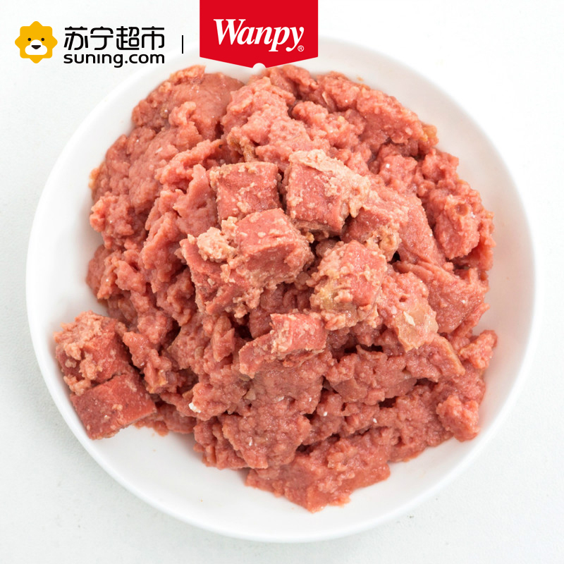 Wanpy顽皮狗罐头牛肉罐头160g*24入狗湿粮整箱狗狗罐头零食拌饭