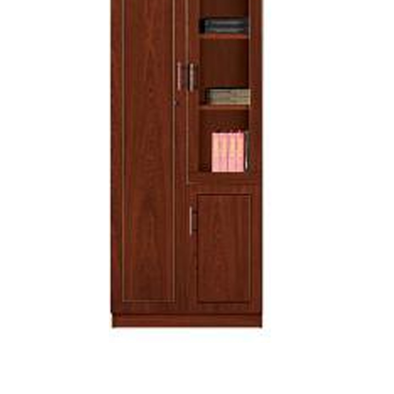 大央文件柜SE-102左 800W*400D*2000H书架落地置物架客厅家用靠墙收纳柜子储物柜办公室文件柜简易书高清大图