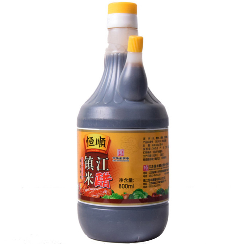 恒顺镇江米醋800ml 镇江米醋 调味品 炒菜烹调 凉拌 蘸料