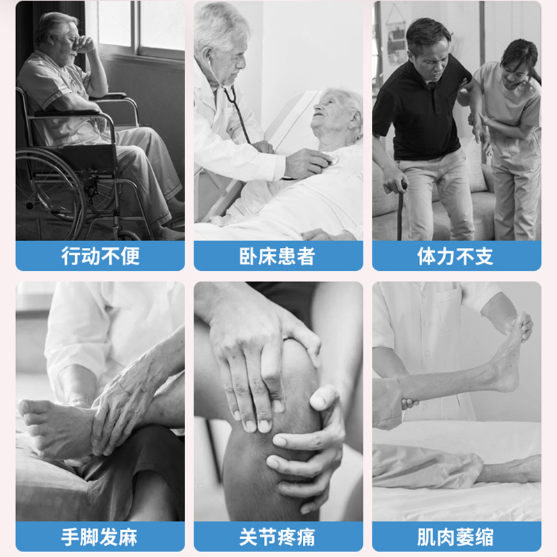 康复训练脚踏车脚蹬锻炼器老人免安装 固定脚套+计数器+阻力可调+防滑垫高清大图