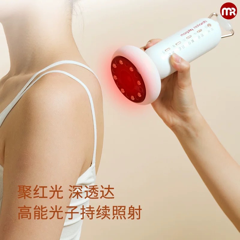 摩飞 电动刮痧仪器经络家用扶拔罐阳艾温灸一体罐仪疏通神器MR2158高清大图