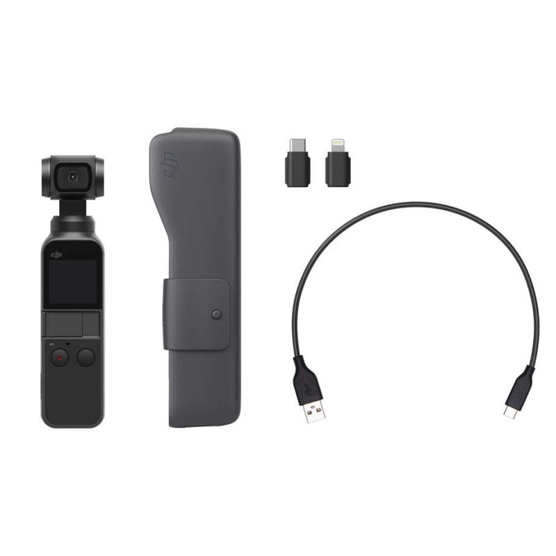 大疆(DJI)大疆创新 航拍机配件 灵眸 Osmo 口袋云台相机 迷你手持云台相机 无损防抖 重量136g