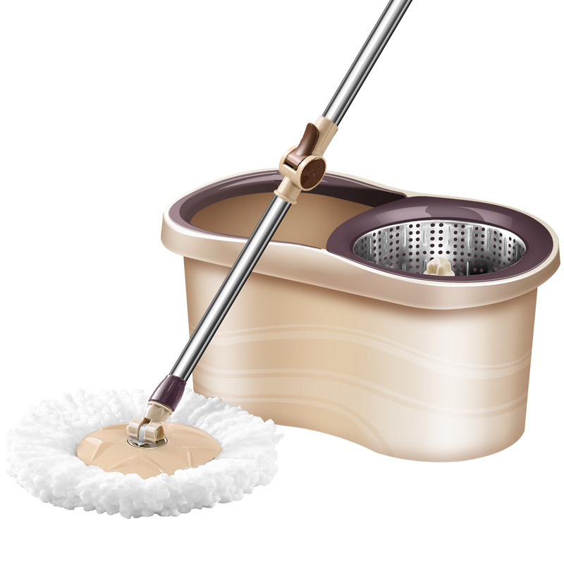 旋转拖把免手洗2023新款家用甩干懒人拖地神器一拖墩布桶地拖布净