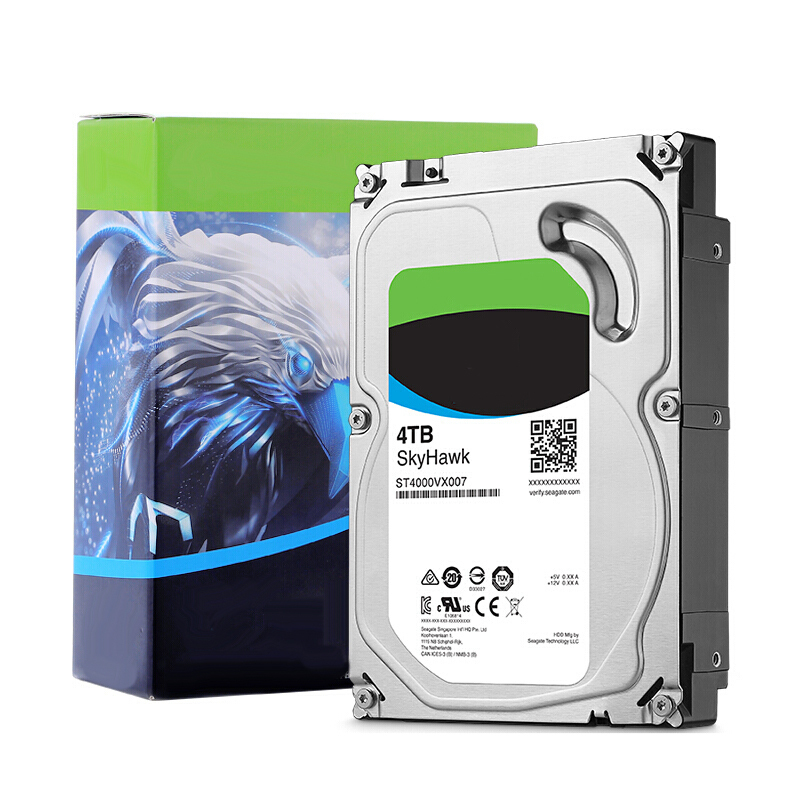 4TB 64MB 5900RPM 监控级硬盘 SATA接口