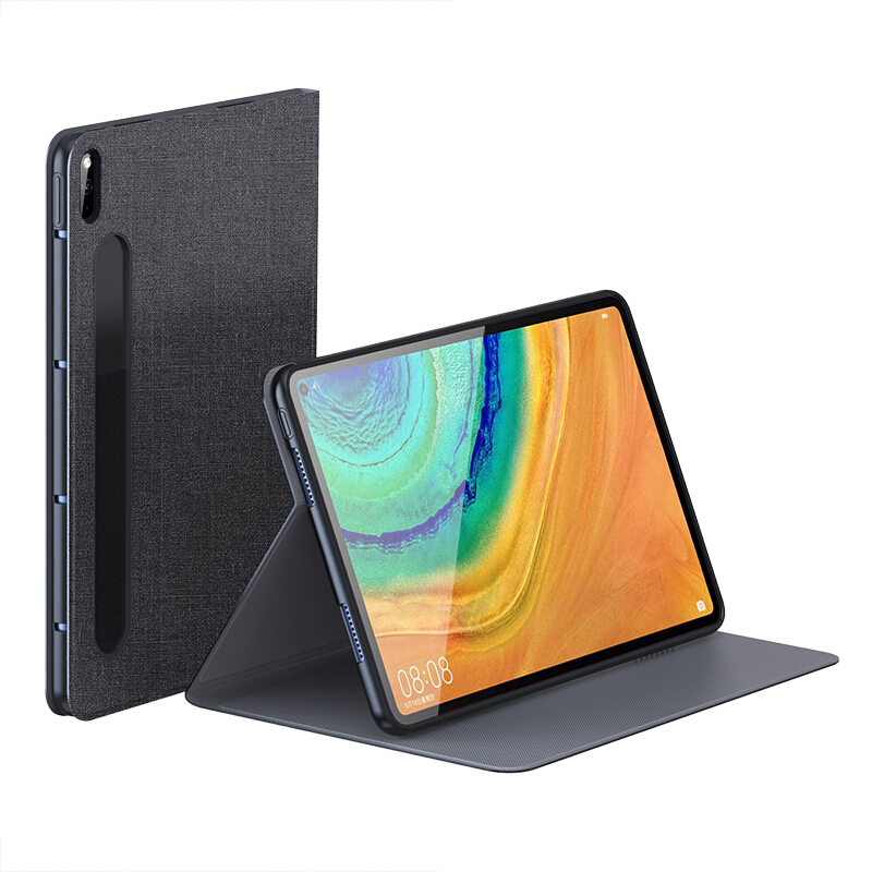 escase华为matepadpro保护套2021通用108英寸带笔槽4g5g全包防摔平板