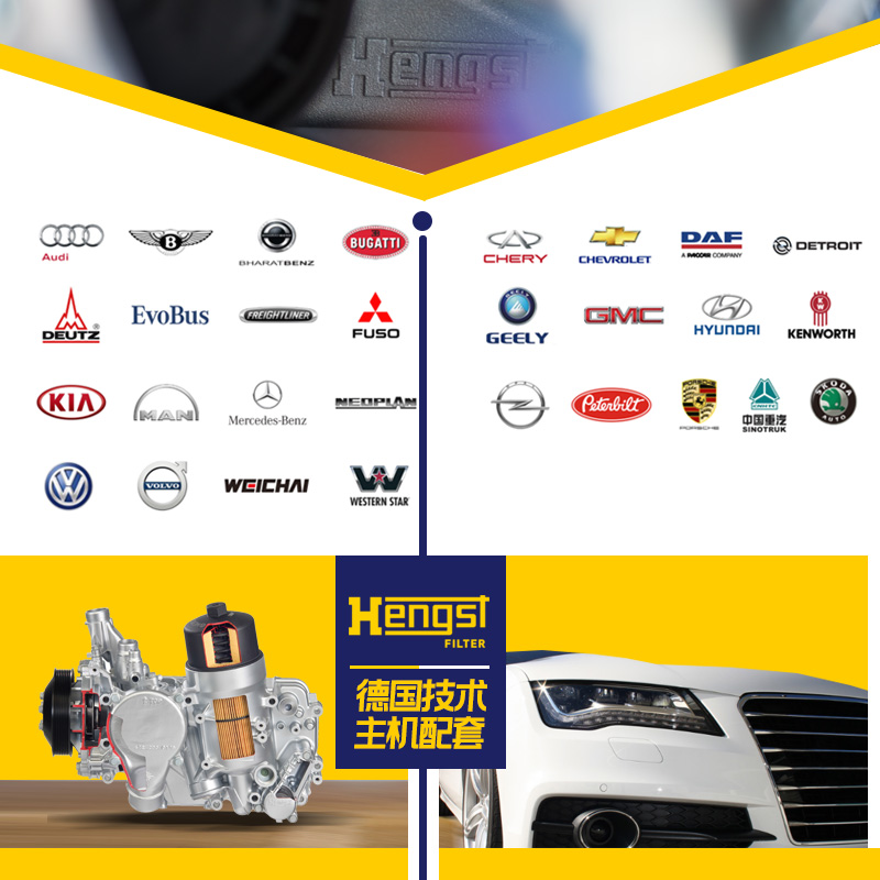 汉格斯特(hengst)空气滤E1640L适配19款亚洲龙/20款荣放RV4/18-19款凯美瑞/20款威兰达高清大图