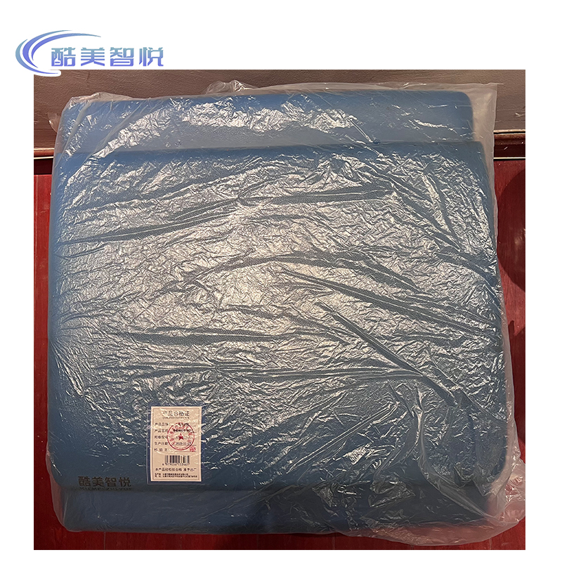 酷美智悦 等候椅皮垫青绿色 KM-XS525 块高清大图