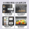美的(Midea)三门大容量智能家用电冰箱小型三开门一级风冷无霜变频低躁34db双净味租房宿舍小冰箱