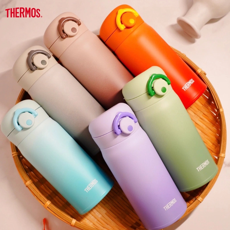 膳魔师进口350ml渐变色不锈钢保温杯高颜值男女礼物户外便携水杯jnr